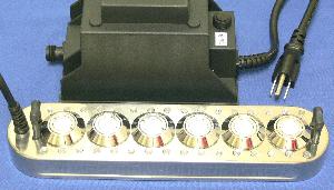 6 disc ultrasonic transducer with tracing light